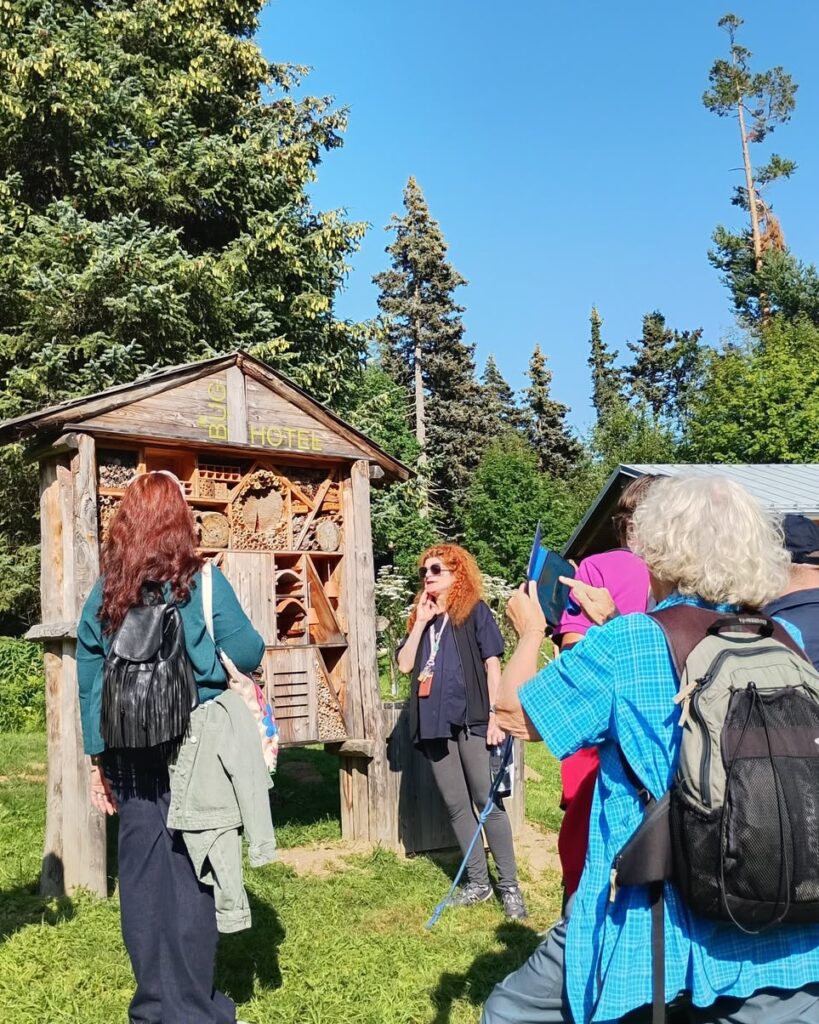 Viaggio studio Bellesini in Trentino, visita al giardino alpino Bondone