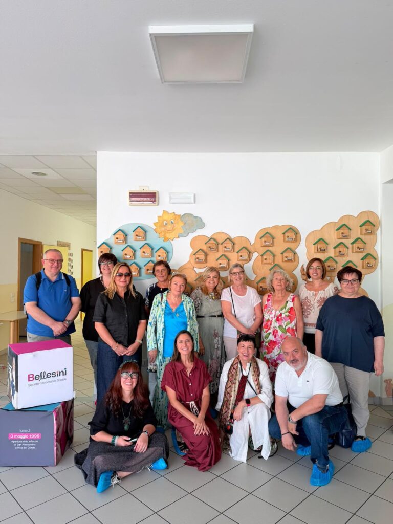 Viaggio studio Bellesini in Trentino, visita a un servizio educativo